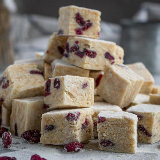 Cranberry Snowflake Crisps